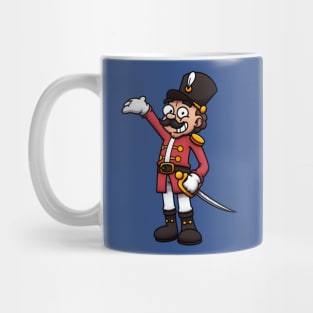 Classic Friendly Cartoon Nutcracker Mug